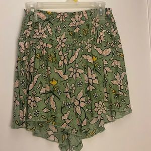 Aerie floral flowy shorts